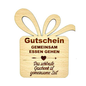 Gutschein Essen gehen