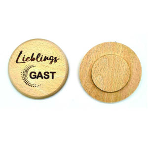 Glasabdeckungen "Lieblingsgast"