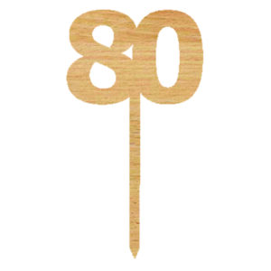 Cake Topper 80