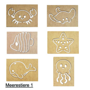 Malvorlage Meerestiere