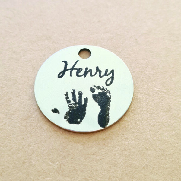 Baby-Kind Fuß und/oder Handabdruck